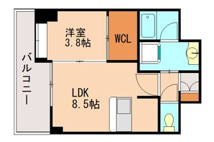 KRISKAR高宮の物件間取画像